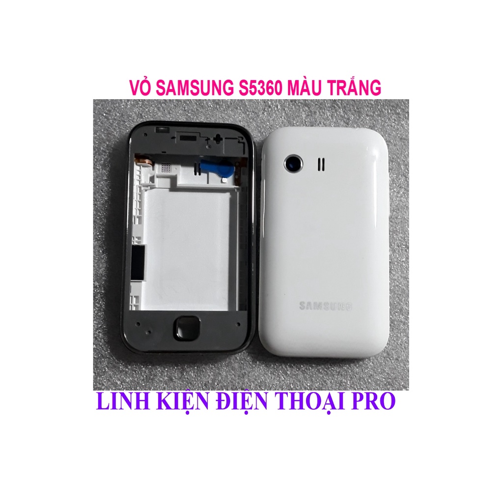 VỎ SAMSUNG S5360 MÀU TRẮNG