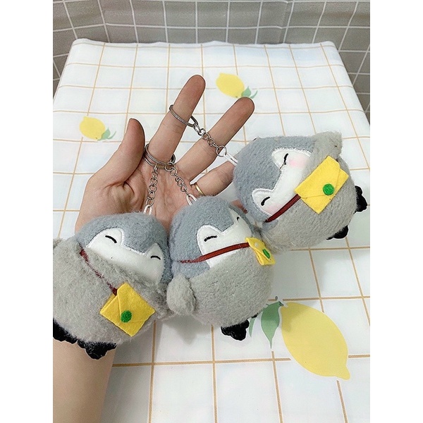 móc khoá chim cánh cụt