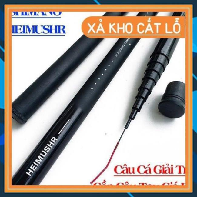 [Siêu Rẻ] Cần Câu Đơn Cần Câu Tay CACBON Shimano 2m7 3m6 4m5 5m4