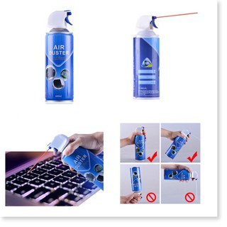 Bình xịt khí nén vệ sinh bàn phím cho Macbook Laptop 2021    -TTHome