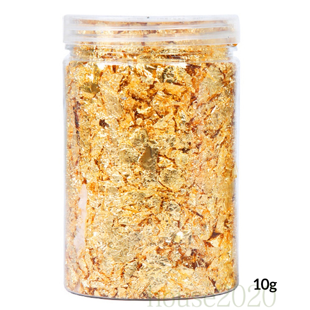 Cuộn giấy lá vàng 10g dùng trang trí hộp quà