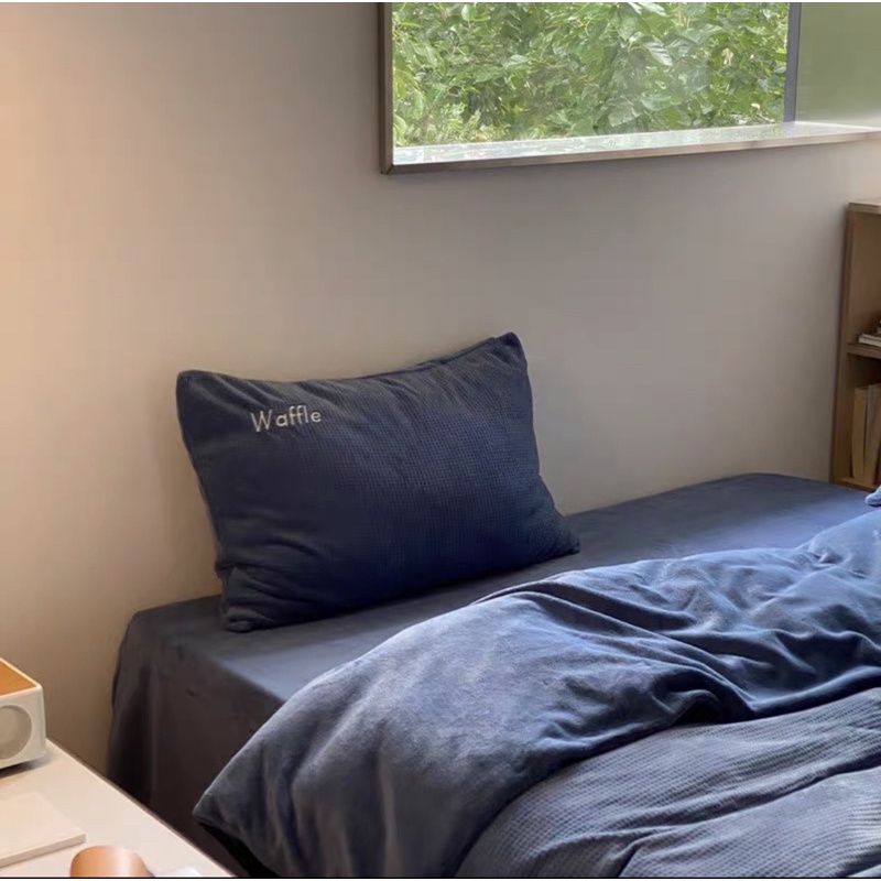 Set Bộ Vỏ Chăn Ga Gối Nỉ Nhung Tuyết Sữa Cao Cấp_shinbedding