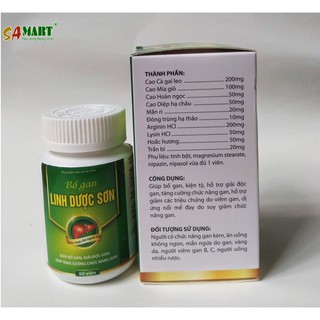 Bổ gan LINH DƯỢC SƠN ( Mua 5 hộp tặng 1 hộp)