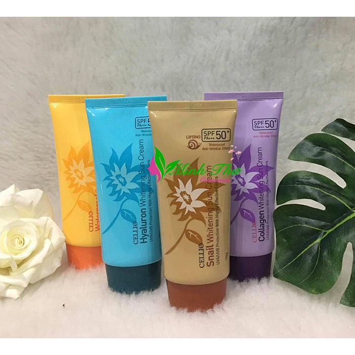 [Chính hãng]] Kem Chống Nắng Cellio SPF 50PA+++