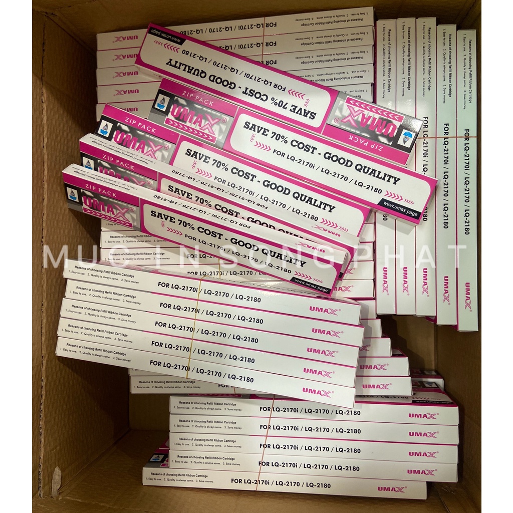 Combo 10 cái Ruột Ribbon cho máy in Epson LQ 2180,2170