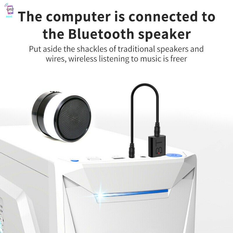 Bộ Thu Phát Âm Thanh Bluetooth 5.0 Cho Tv / Pc / Loa / Laptop
