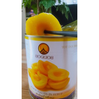 đào hộp Thái lan 820g - 8 miếng to và giòn