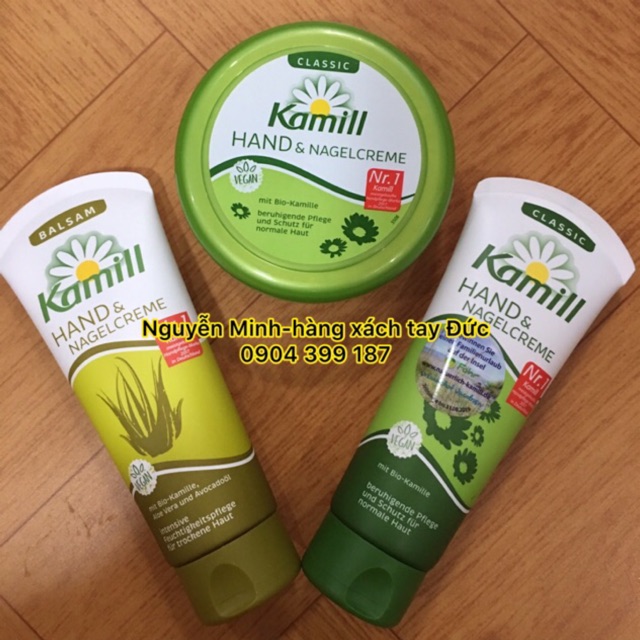 Kem dưỡng da tay Kamill Hand & Nagelcreme của ĐỨC