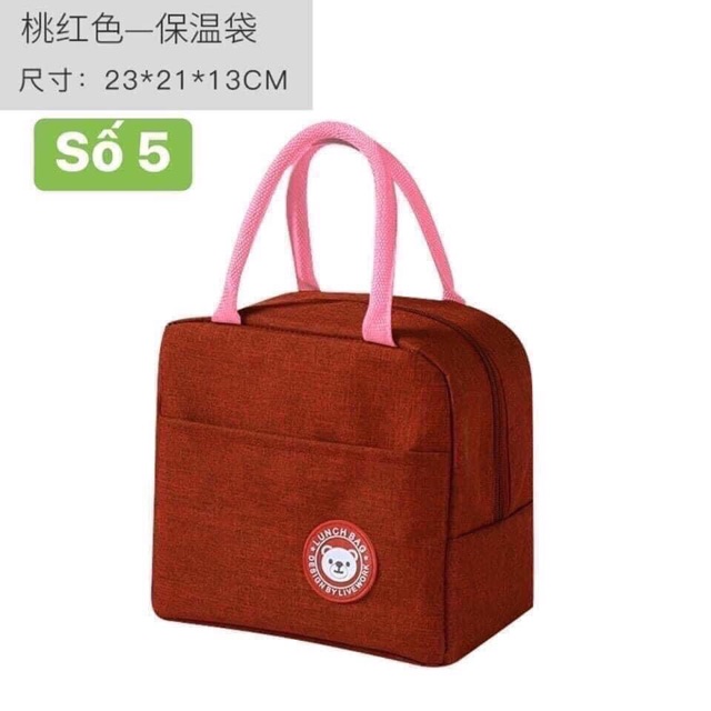 Túi giữ nhiệt, túi đựng hộp cơm văn phòng
