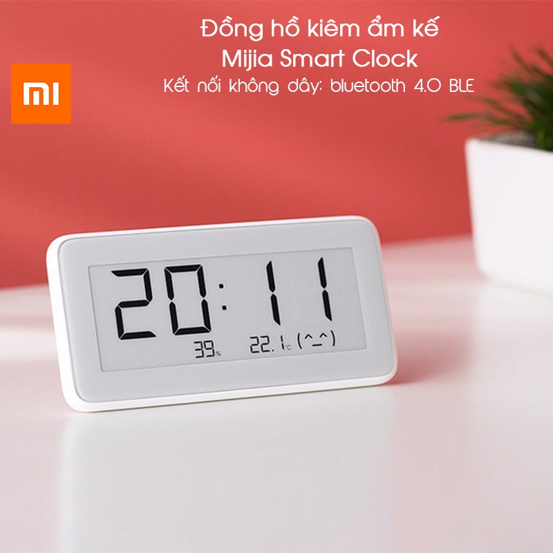 [Hỏa Tốc HCM] Đồng hồ kiêm ẩm kế Mijia Smart Clock