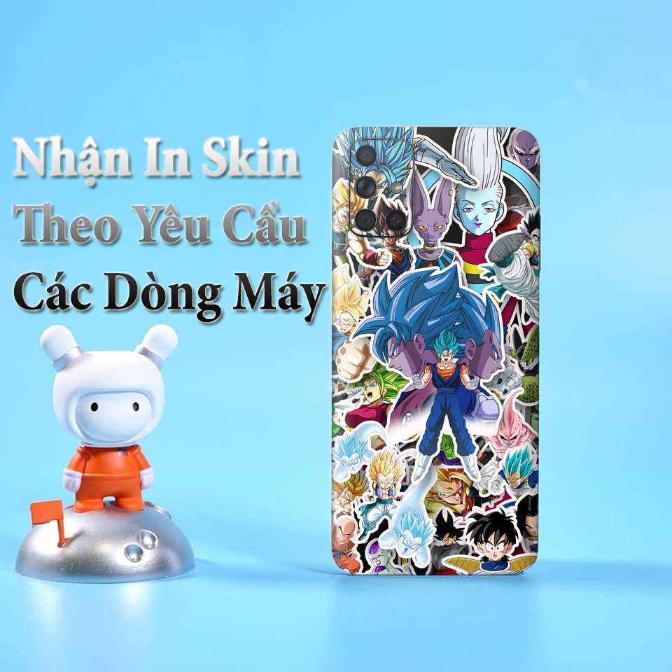 Miếng Dán Skin Điện Thoại ❤️ In Hình Son-Goku Cho Iphone 6/ 7/ 8/ X/ XS/ 11/ 11 Pro Max Và Các Dòng Máy Android
