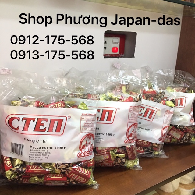 KẸO CHOCOLATE CTEN NGA GÓI 1KG