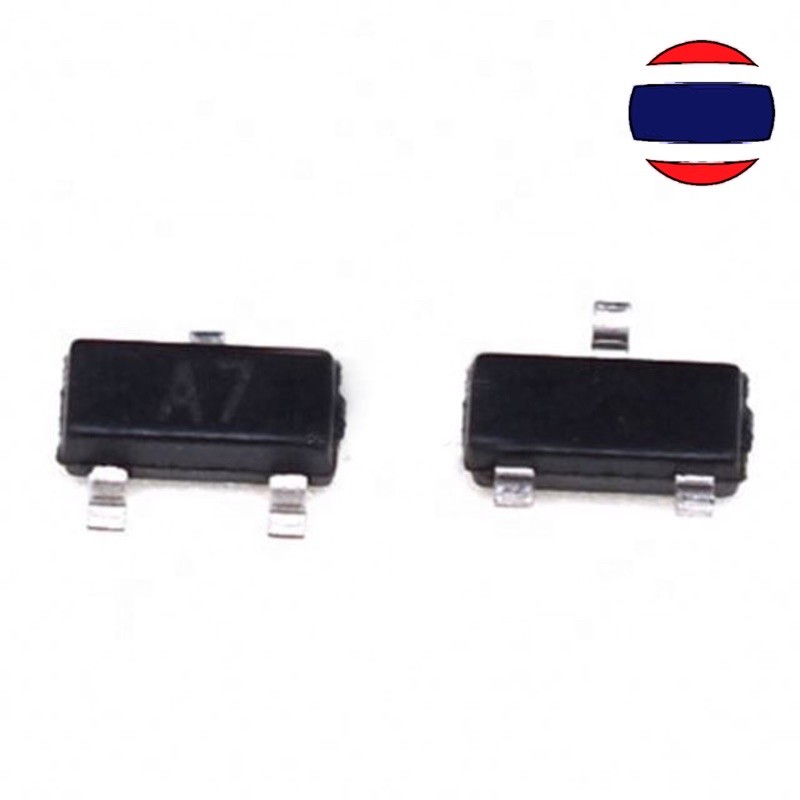 10 CHIẾC BAV99 BAW56 A1 A7 A7W 215 SOT-23 0.2A / 70V SOT23 SOT SMD IC Chipset