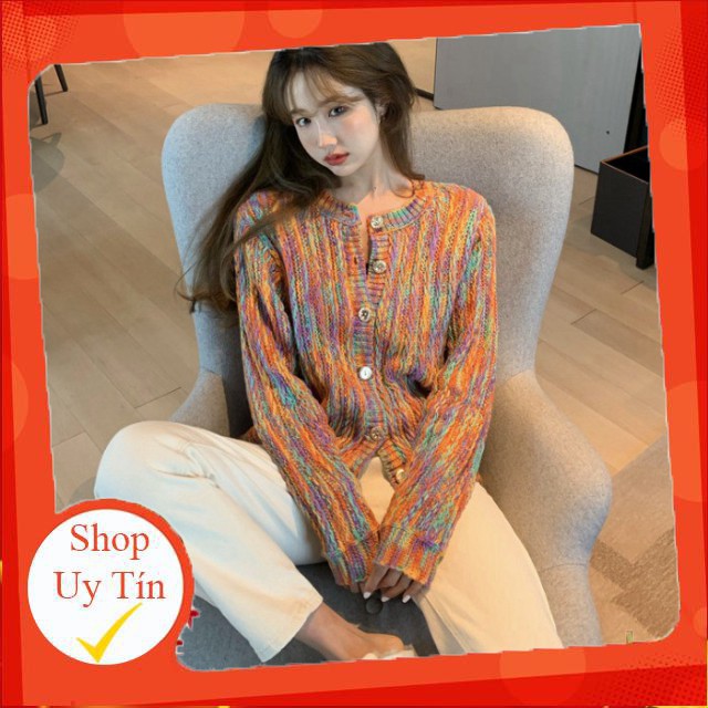 Áo Khoác Cardigan Dệt Kim Dáng Rộng Tay Dài Nhiều Màu Sắc Phong Cách Hàn Quốc Cho Nữ Liên hệ mua hàng 084.209.1989