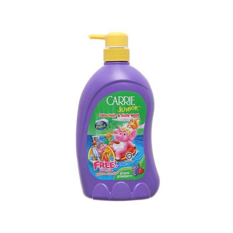 Tắm gội toàn thân cho bé Carrie Junior 700ml (đủ mùi)