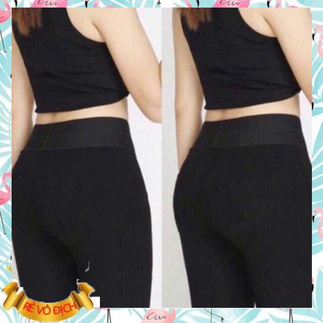 Quần legging nâng mông warm co zãn ,có 2 túi sau, hàng chuẩn túi zip xịn | BigBuy360 - bigbuy360.vn