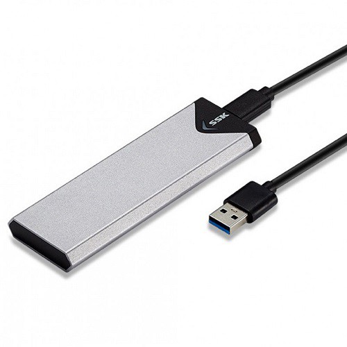 Box chuyển đổi SSD M2 SATA và M2 NVMe sang USB 3.1 - thương hiệu SSK SHE-C320/C321/C325