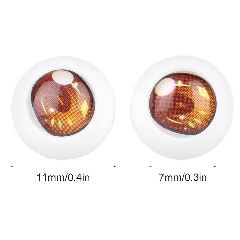 1 Cặp Mắt Búp Bê 11mm Vui Nhộn DIY