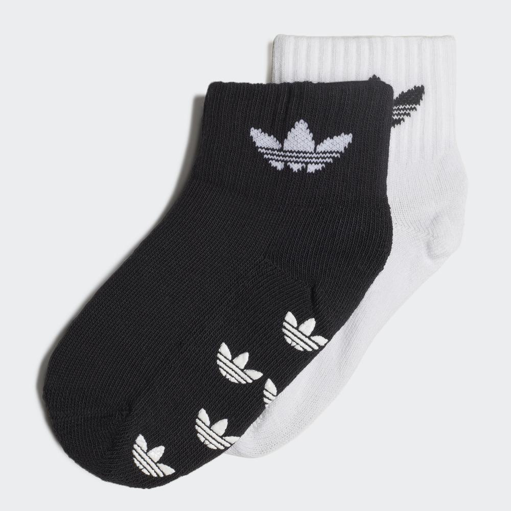 Tất adidas ORIGINALS Unisex trẻ em Bộ 2 Đôi Tất Chống Trượt Màu đen H32448