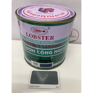 Sơn thơm công nghiệp Lobster màu xám đậm 604 -800ml