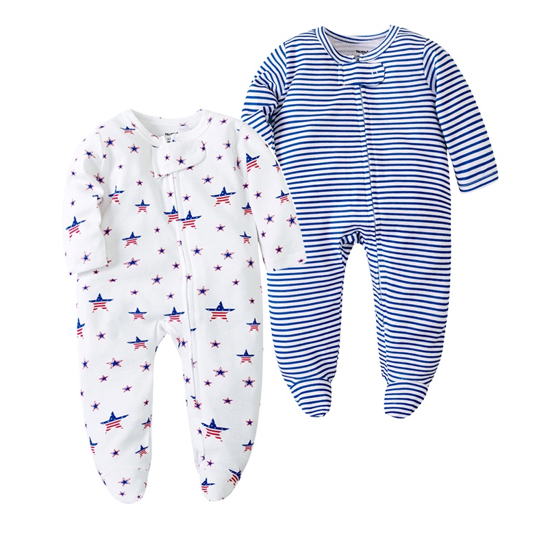 Jumpsuit cotton DàI Tay Cho Bé Trai (6-12 TháNg)