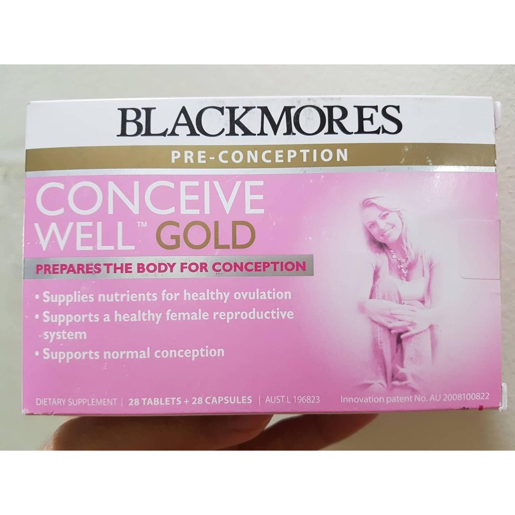 Hỗ Trợ Thụ Thai Blackmores Well Conceive Gold [Date Xa]