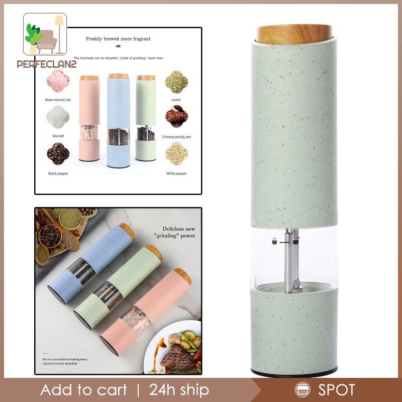 Automatic Electric Salt and Pepper Mill Shaker Salt Miller Crusher