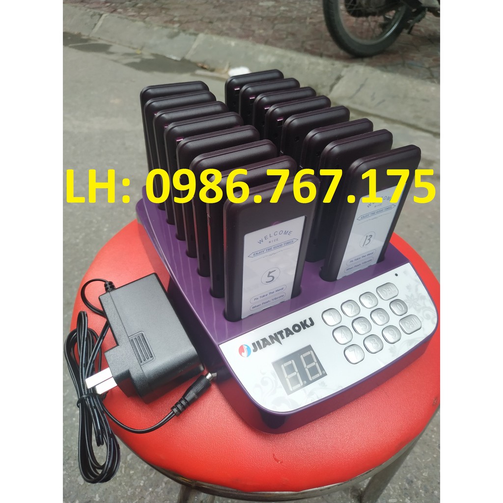 Bộ thẻ báo order tự phục vụ dành cho quán cà phê, quán ăn