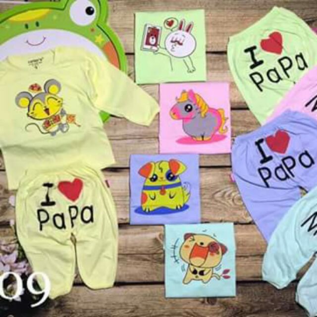 Set 5 bộ cotton 2c