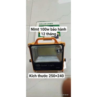 đèn năng đượng mặt trời 100w xách tay,sạc pin điện thoại- bảo hành 12 tháng 1 đổi 1 chính hãng