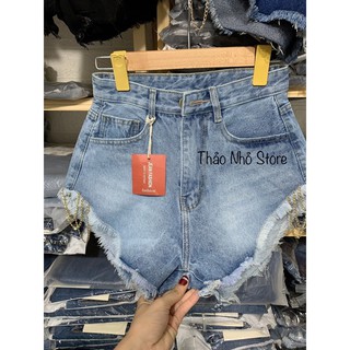 quần short dây xích