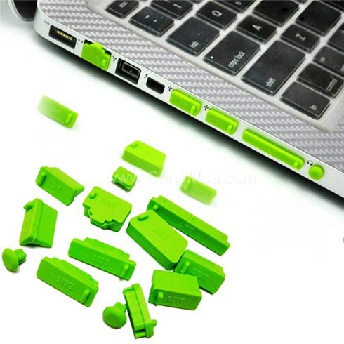 Bộ nút chống bụi silicon cho laptop (13 Nút)  Duashop