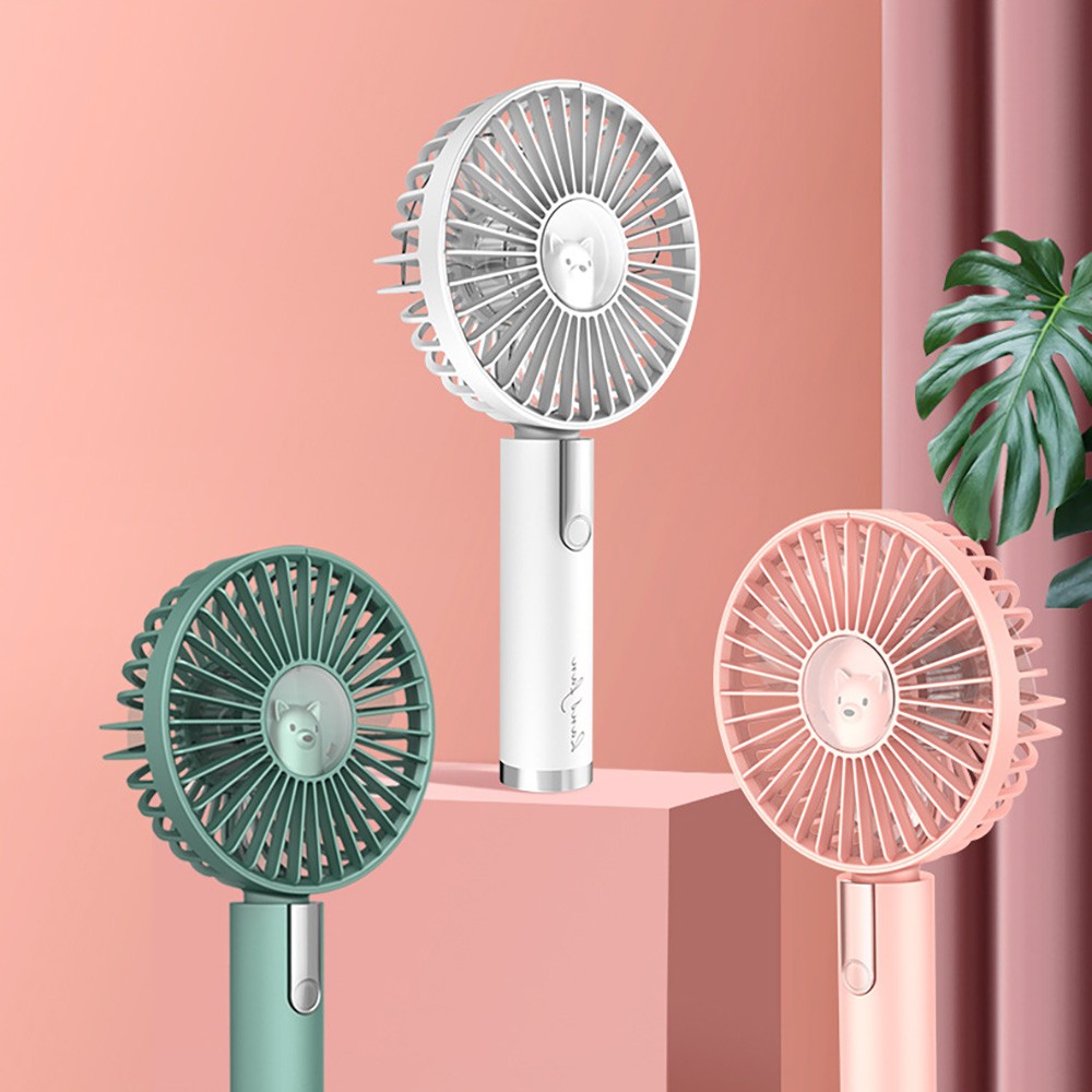 Quạt cầm tay mini tích điện Hand-held Fan 1200mAh | WebRaoVat - webraovat.net.vn