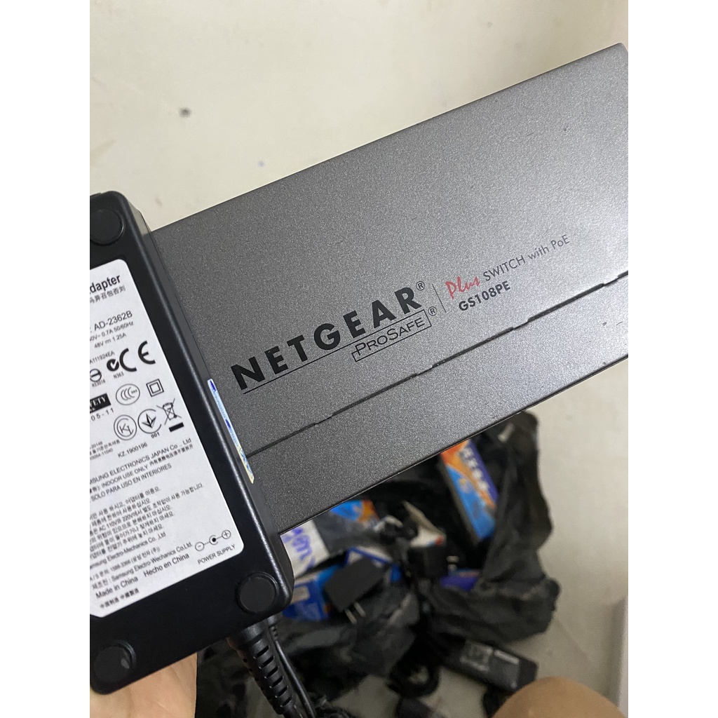 Cục nguồn 48V 1.25A cho Switch POE Netgear xịn chính hãng