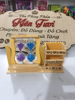 Ống bút đồng hồ cát đôi