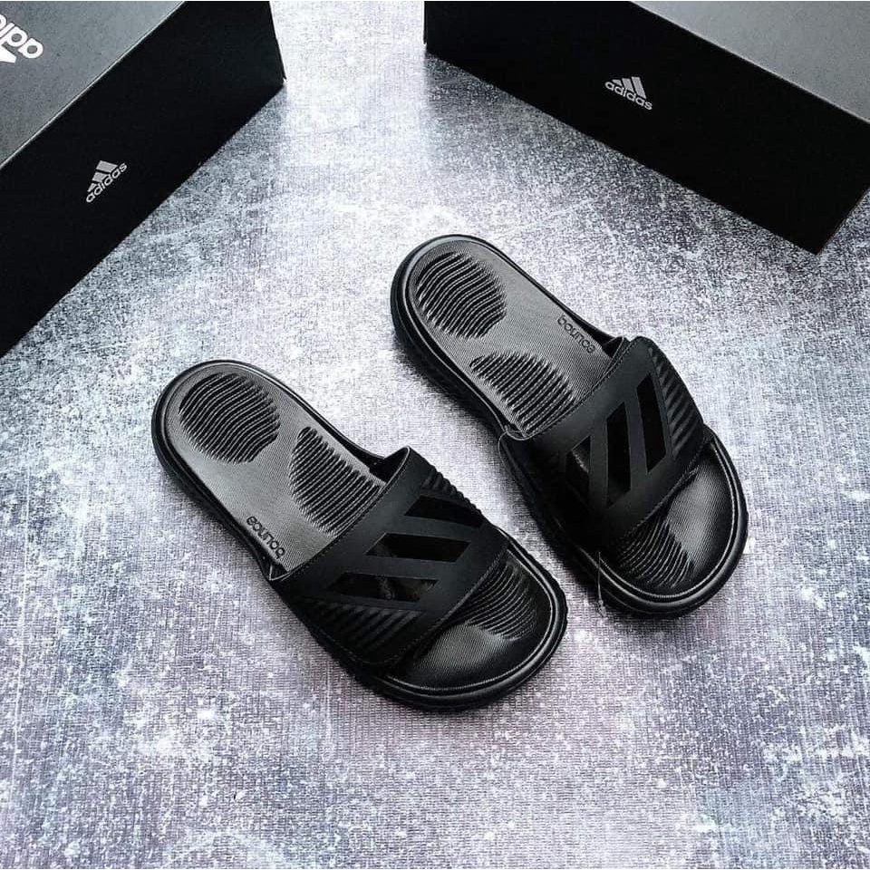 Dép ADIDAS Alphabounce Trắng đen / Đen