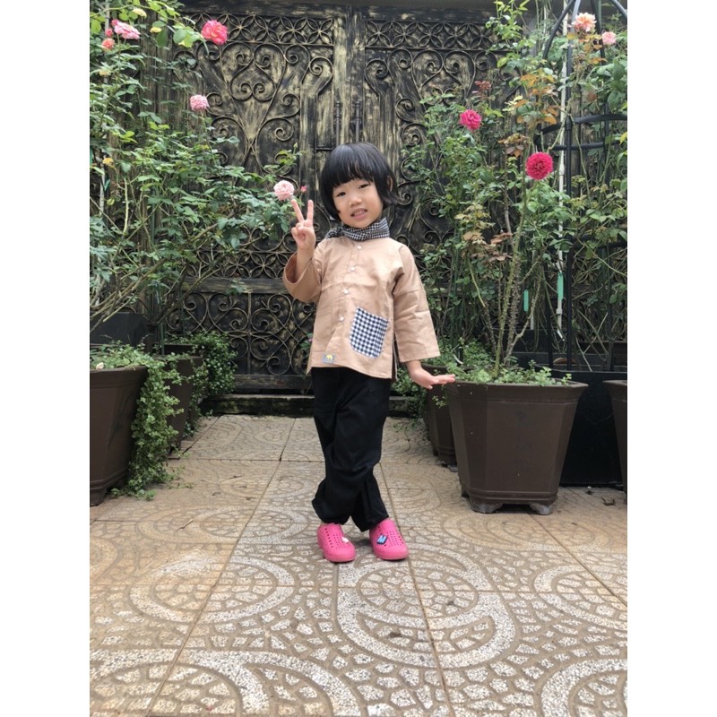 Bộ Bà Ba Bé Trai Bé Gái Màu Mới 2023