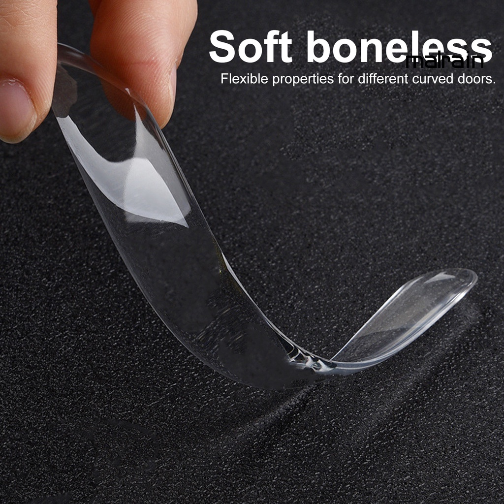 Set 4/6 Miếng Dán Họa Tiết Hoạt Hình Bằng PVC Chống Va Chạm/Trầy Xước Trang Trí Xe Hơi