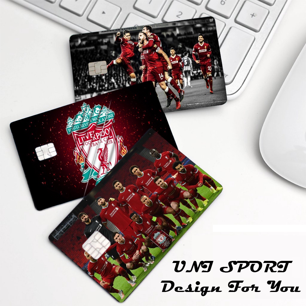 Miếng Dán thẻ ATM hình CLB Liverpool (Sticker/Miếng dán Thẻ Ngân Hàng, Tín dụng)