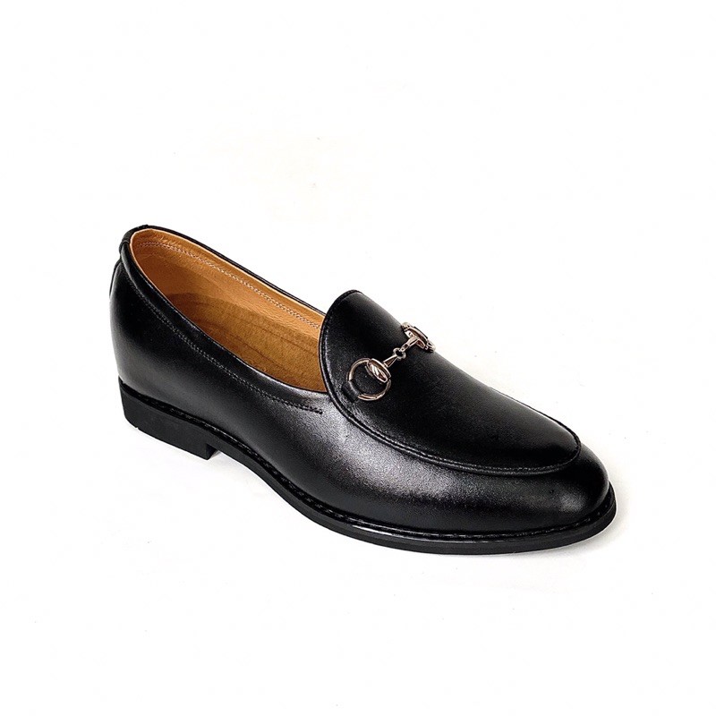 Giày nam da bò tăng cao 5cm Loafer/Moca TEFOSS HT511TC size 38-43 sang trọng và thời trang