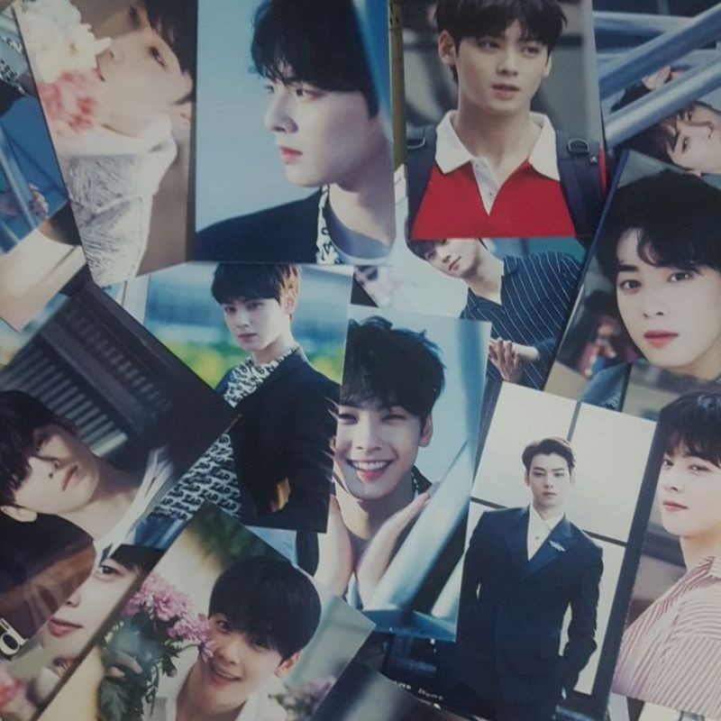 Lomo card ảnh thành viên ASTRO - CHA EUN WOO Naver x Dispatch full 72 ảnh