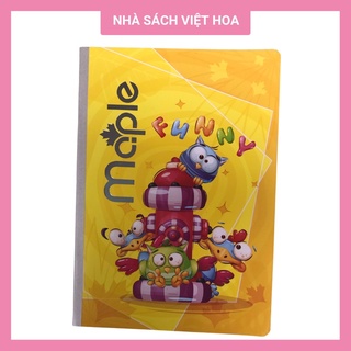Vở 4 Ô ly 48/80 Trang Maple Cao Cấp 100g/m2