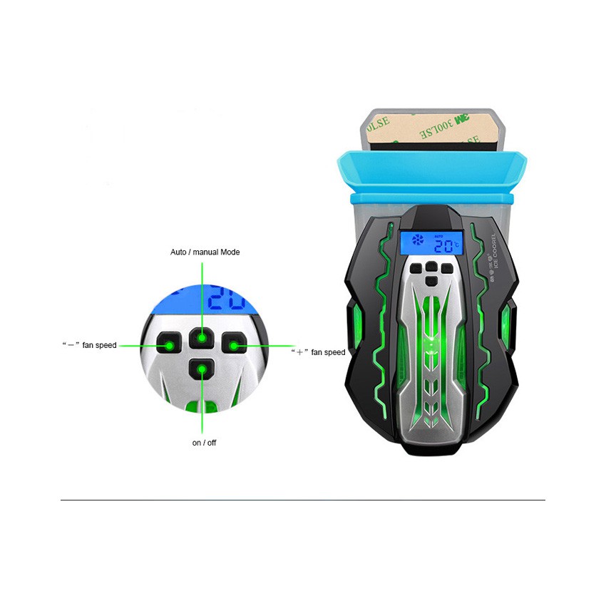 Quạt hút gió tản nhiệt laptop - Đế tản nhiệt laptop BAMBA B3