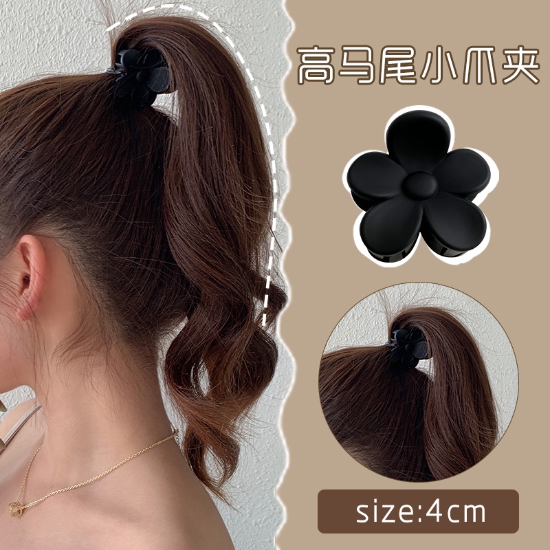 Kẹp Tóc Hoa Tulip / Chuông / Hoa Hồng Bằng Kim Loại Thời Trang Cho Nữ