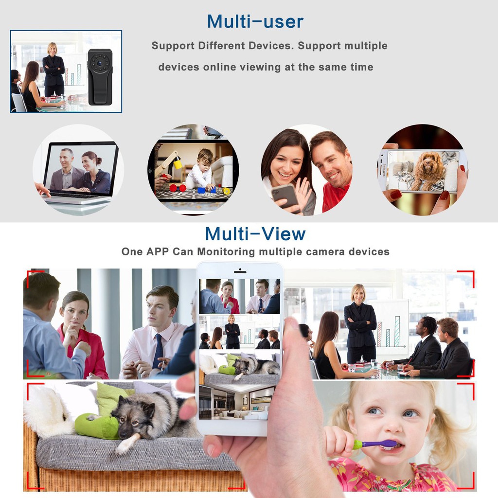 Camera quay trộm siêu nhỏ camera hd mini nhận diện chuyển động
