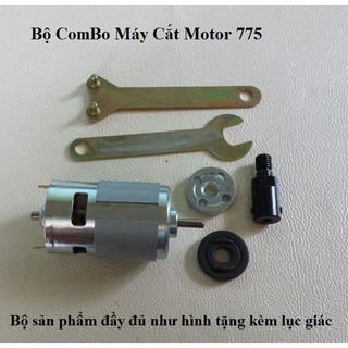 Bộ chế máy mài cắt motor 775 150w - máy cắt tự chế motor 775