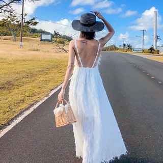 Đầm maxi hở lưng gợi cảm cho nữ