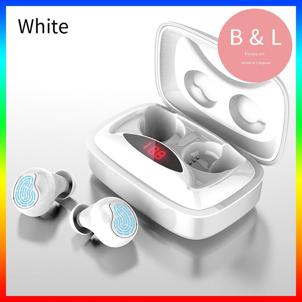 [BL]X29 5.0 BT Earphones Fashion Gradient Touch Wireless Earphone 6D Stereo