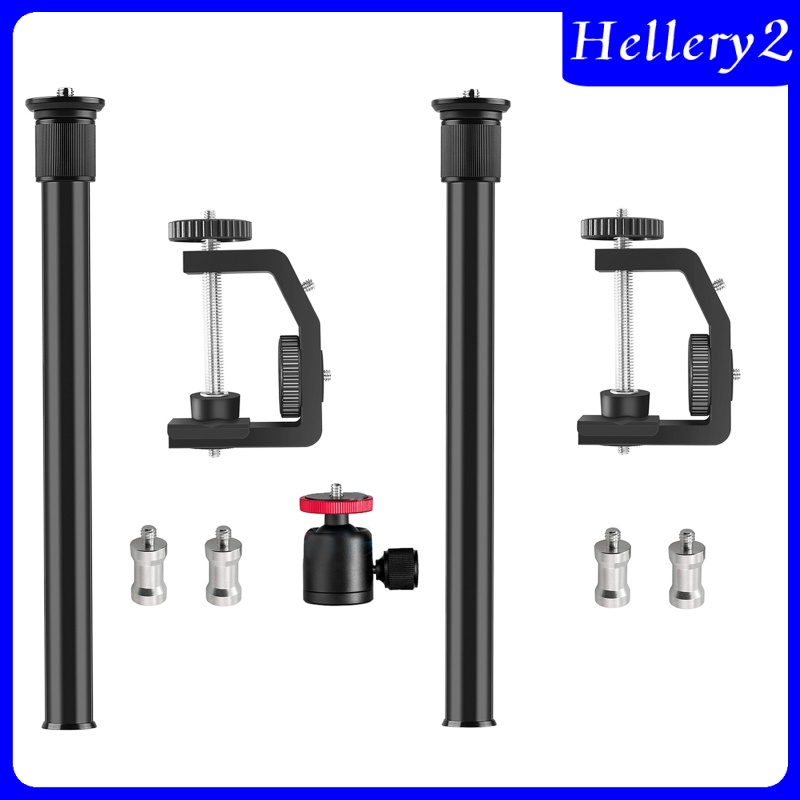 [HELLERY2] Table Desk Camera Clamp Mount w/1/4&quot; Screw for DSLR Camcorder