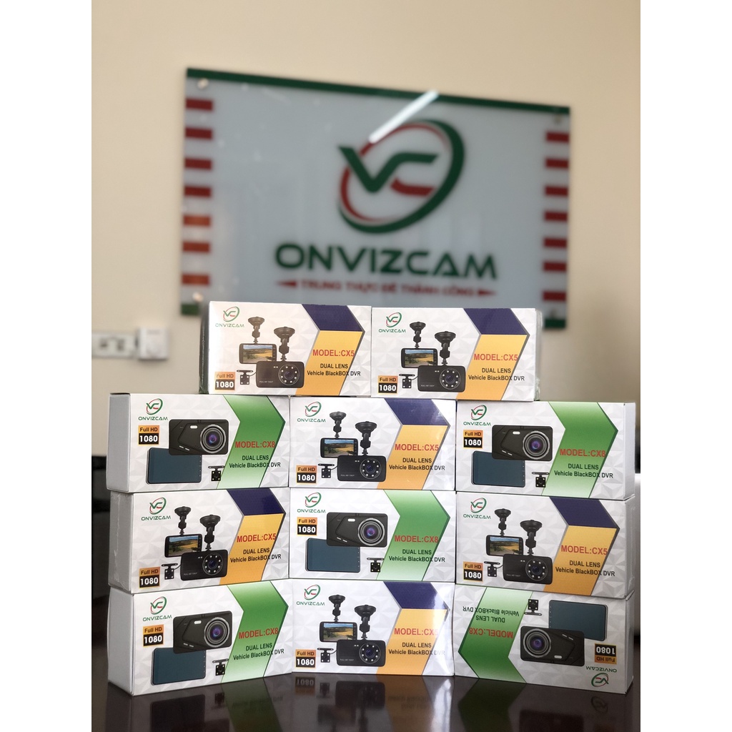 Camera hành trình X004/ CX8 8 led hình ảnh FULL HD 1080P bán sỉ toàn quốc chính hãng ONVIZCAR
